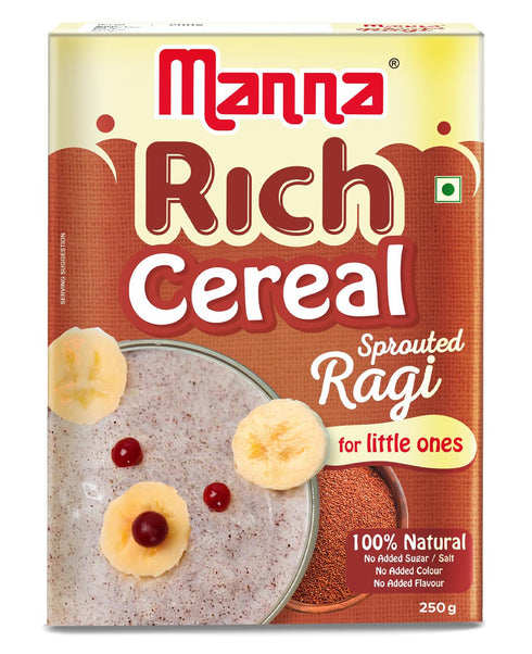 Manna Foods Sprouted Ragi Baby Cereal