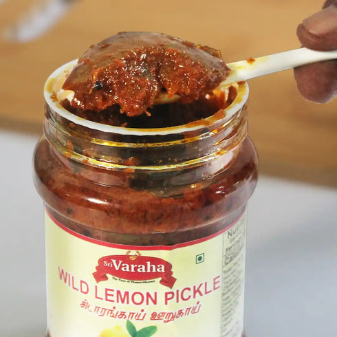 Sri Varaha Foods Wild Lemon | Kadarangai Pickle 300g