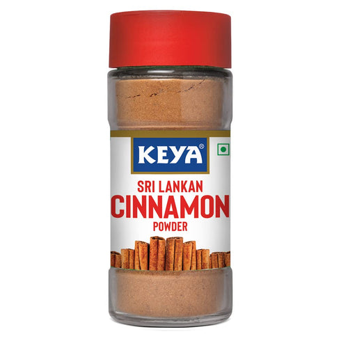 Keya Srilankan Certified Cinnamon Powder Dalchini Powder Ceylon Cinnamon Non Cassia Sourced from Sri Lanka 100 Pure & Natural Packed with Zero Preservatives or Additives Indian Spices Aroma & Flavour
