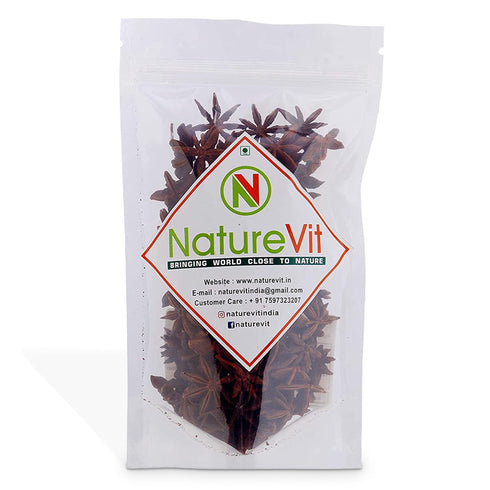 NatureVit Star Anise Chakri Phool | Aromatic Spice Imported from Vietnam