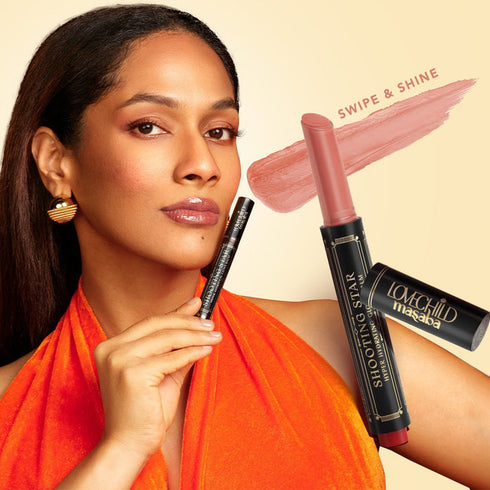 LoveChild Stardust| Shooting Star Hyper Hydrating Gloss Balm Nude Pink