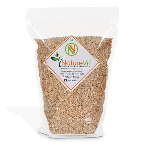 NatureVit Steel Cut Oats Gluten-Free| High-Fiber Breakfast Cereal for Weight Loss