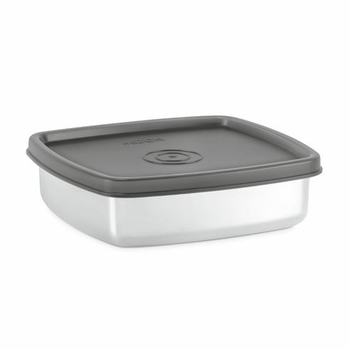 Milton Steel Pro Rectangular Lunchbox