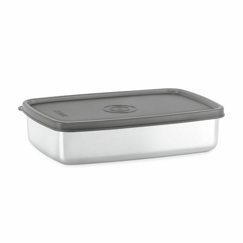 Milton Steel Pro Rectangular Lunchbox