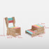 Ariro Toys Wooden Convertible Step Stool and Chair
