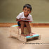 Ariro Toys Wooden Convertible Step Stool and Chair