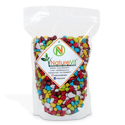 NatureVit Stone Candy Chocolates Colorful Pebble-Shaped Chocolate Candies
