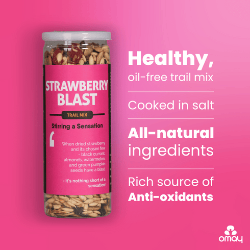 Omay Foods Strawberry Blast Trail Mix