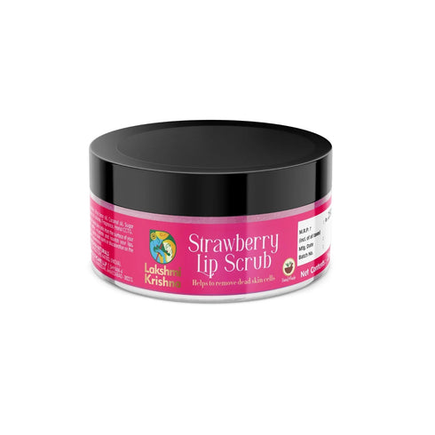Lakshmi Krishna Naturals Strawberry Lip Scrub