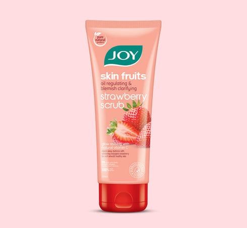 Joy Oil Regulating + Blemish Clarifying Strawberry Scrub