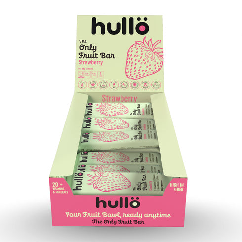 Hullo The Only Fruit Bar - Strawberry