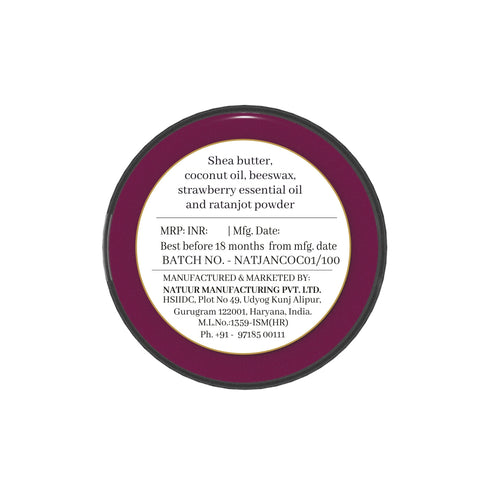 Natuur Lip Balm Strawberry 15gm