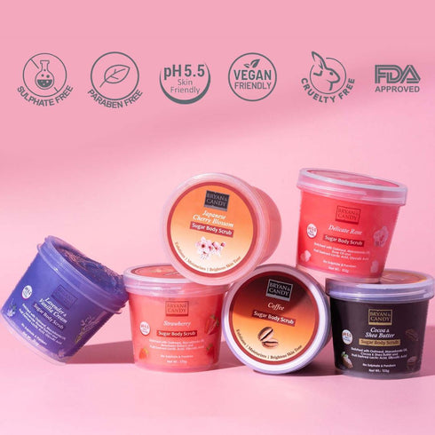 Bryan & Candy Strawberry Sugar Body Scrub
