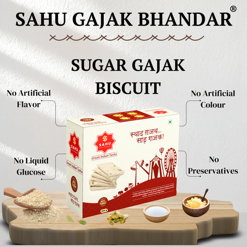 Sahu Gajak Bhandar Sugar Khasta Gajak