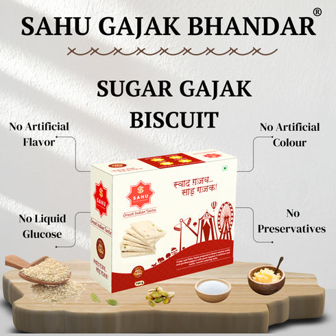 Sahu Gajak Bhandar Sugar Khastha Gajak