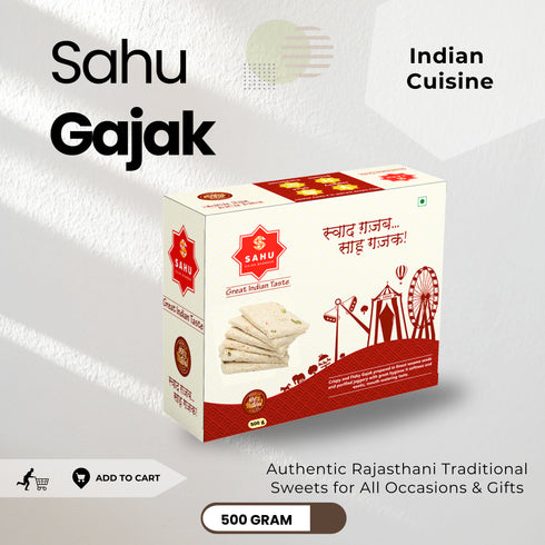 Sahu Gajak Bhandar Sugar Khasta Gajak