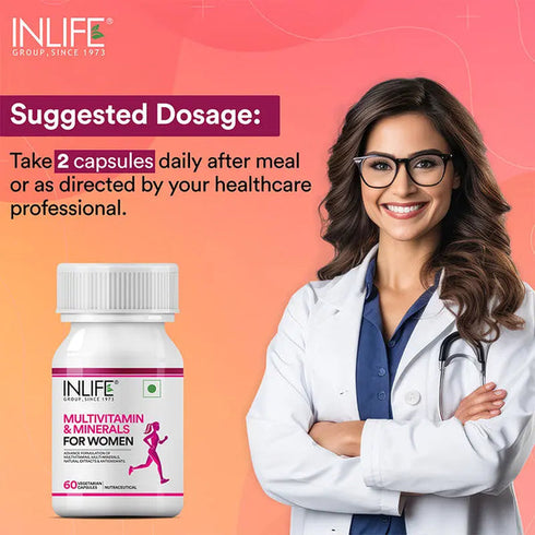 Inlife Multivitamin And Minerals Capsules For Women