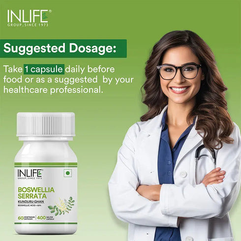 Inlife Boswellia Serrata 400mg Capsule