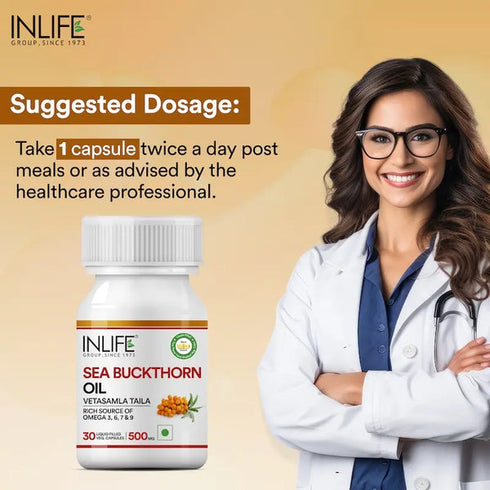 Inlife Sea Buckthorn Oil Capsules