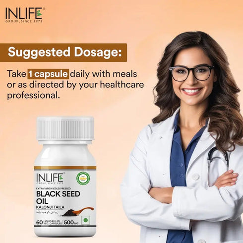 Inlife Black Seed Oil Capsule