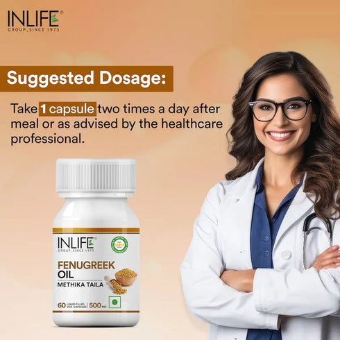 Inlife Fenugreek Oil Capsules