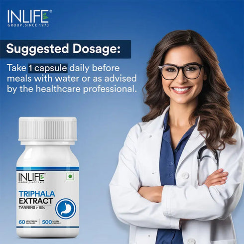 Inlife Triphala Extract 500mg Capsule