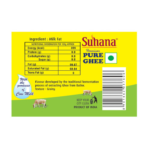 Suhana Pure Cow Ghee Jar