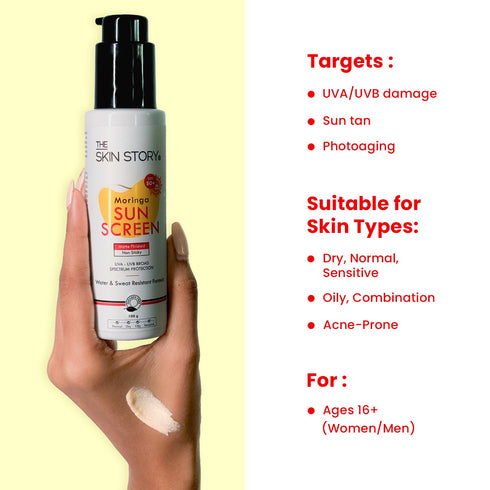 The Skin Story Broad Spectrum Sunscreen SPF 50