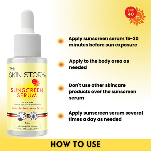 The Skin Story Liquid Sunscreen Serum SPF 40 PA+++