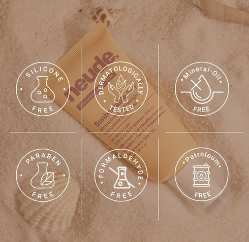 Neude Sunbeatable Spf 50+ Lightweight Gel Crème Sunscreen