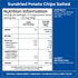 Jabsons Foods Salted Sundried Potato Chips
