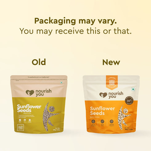 Nourish You Sunflower seeds | Vitamin E-Rich and Antioxidant Rich