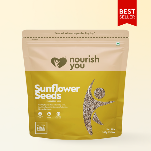 Nourish You Sunflower seeds | Vitamin E-Rich and Antioxidant Rich