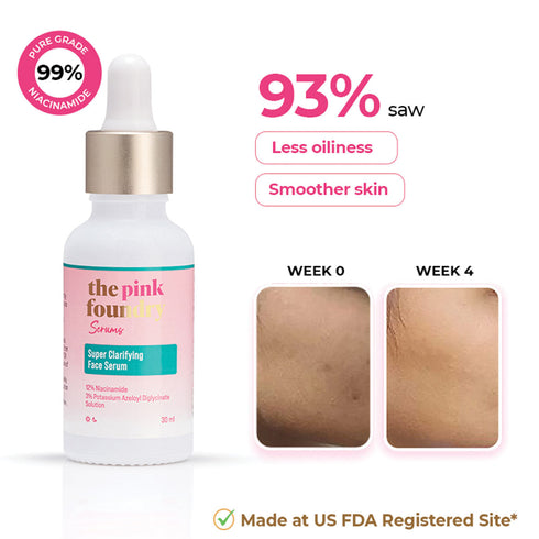 The Pink Foundry Super Clarifying 12% Niacinamide Face Serum
