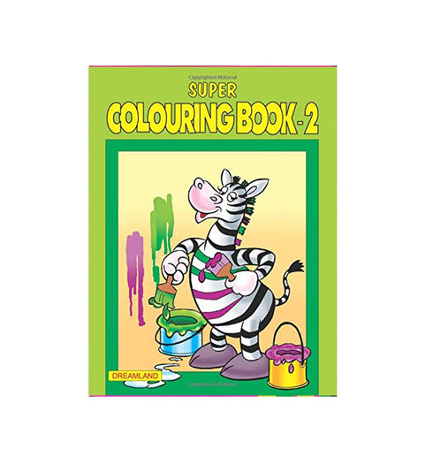 Super Colouring Book Part - 2 (English)