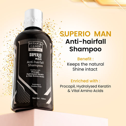 Bryan & Candy Superio Man Anti Hairfall Shampoo
