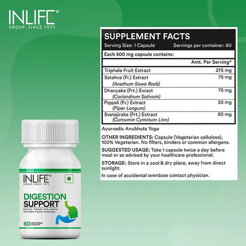 Inlife Digestion Support Capsules