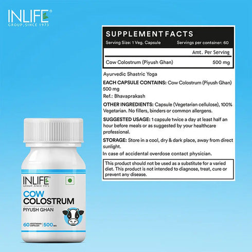 Inlife Cow Colostrum Capsules