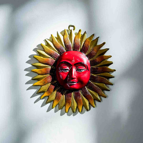Samskara Home Surya Dev Wall Hanging