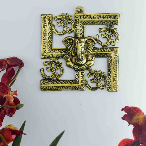 Samskara Home Swasthik Wall Decor