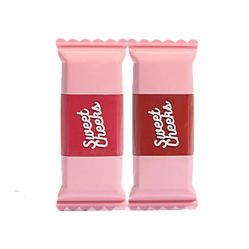 Praush Sweet Cheeks Liquid Blush Combo of 2 (Rasberry Tart + Caramel Glaze)