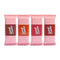 Praush Sweet Cheeks Liquid Blush Combo of 4 (Rasberry Tart + Caramel Glaze +Mauve Poppins + Coral Crunchy)