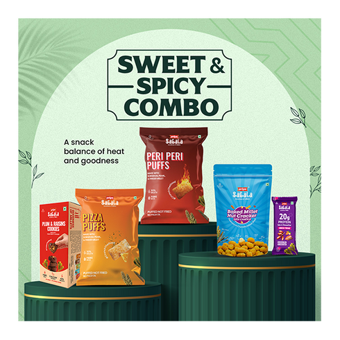 Sabala Millets Sweet & Spicy Combo