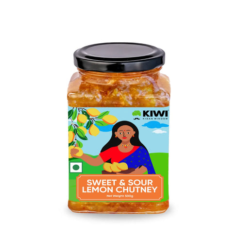 Kiwi Sweet & Sour Lemon Chutney