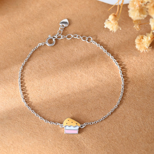 Meera Jaipur Sweetpie baby silver bracelet