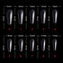 Shills Professional PKT 500pcs T-Shape Nail Tips Clear