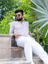 Miravan Mens Regular Fit Multi Stripe Cotton Button Down Full Sleeve Slim Fit Shirt
