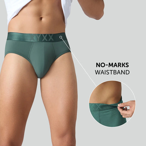 XYXX Rev Tactel Briefs Olive Green