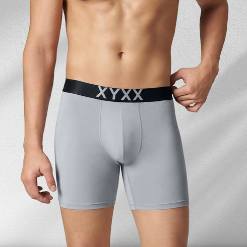 XYXX Alpha Tactel Boxer Briefs - Ash Grey
