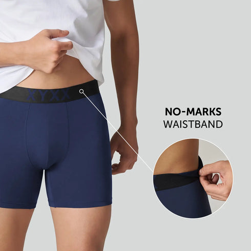 XYXX Alpha Tactel Boxer Briefs - Navy Blue